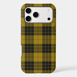 tartan MacLeod jaune plaid noir