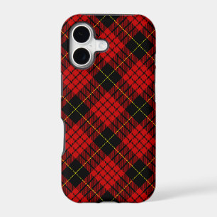 Tartan MacQueen Rouge et Noir carreauté