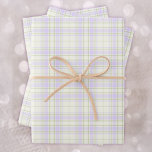 Tartan -Mauve Purple-Sage Green-Extra Light Ivory Wrapping Paper Sheet<br><div class="desc">Tartan plaid in soft shades of mauve or light purple,  sage green and extra light ivory. Can be used for any occasions and is age neutral.</div>
