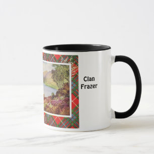 Tartan Mug, Clan Fraser, Loch Long Mug