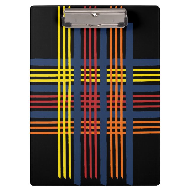Tartan Notebook Clipboard (Front)