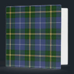 Tartan of Nova Scotia Binder<br><div class="desc">Tartan (Scottish Gaelic: breacan) is a pattern consisting of criss-crossed horizontal and vertical bands in multiple colours. Tartans originated in woven wool,  but now they are made in many other materials. Tartan is particularly associated with Scotland. Scottish kilts almost always have tartan patterns.</div>