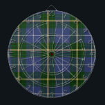 Tartan of Nova Scotia Dartboard<br><div class="desc">Tartan (Scottish Gaelic: breacan) is a pattern consisting of criss-crossed horizontal and vertical bands in multiple colours. Tartans originated in woven wool,  but now they are made in many other materials. Tartan is particularly associated with Scotland. Scottish kilts almost always have tartan patterns.</div>
