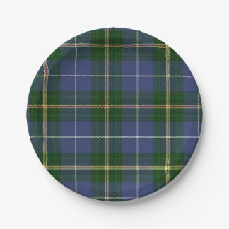 Tartan of Nova Scotia Paper Plate