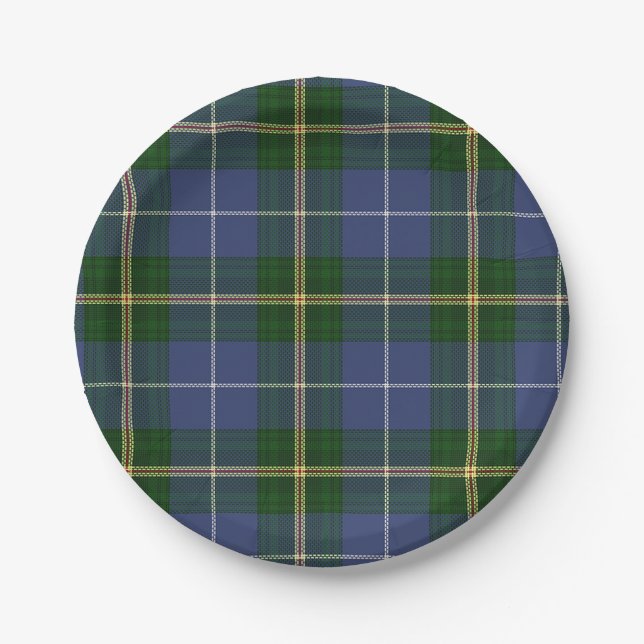 Tartan of Nova Scotia Paper Plate (Front)