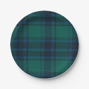 Tartan Paper Plate