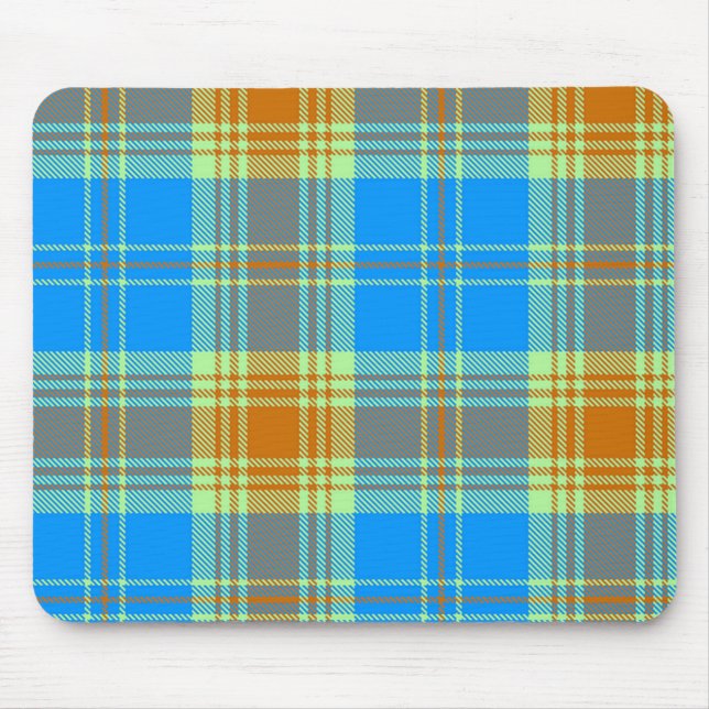 TARTAN PATTERN 2 MOUSE PAD (Front)