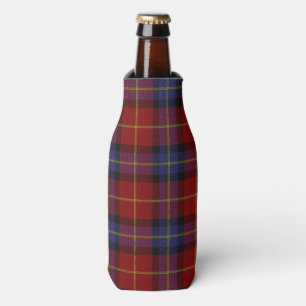 Tartan pattern bottle cooler