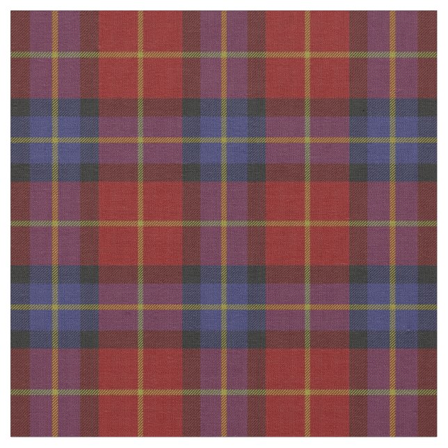 Tartan pattern fabric (Close Up)