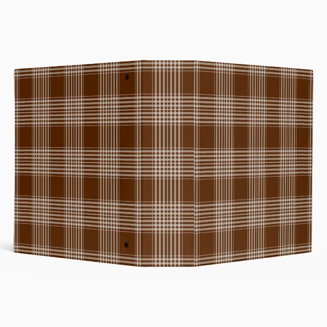 Tartan Pattern Fabric Avery Signature 1.5" Binder (Background)