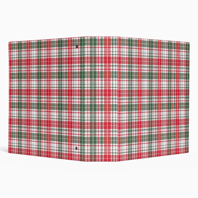 Tartan Pattern Fabric Avery Signature 1.5" Binder (Background)