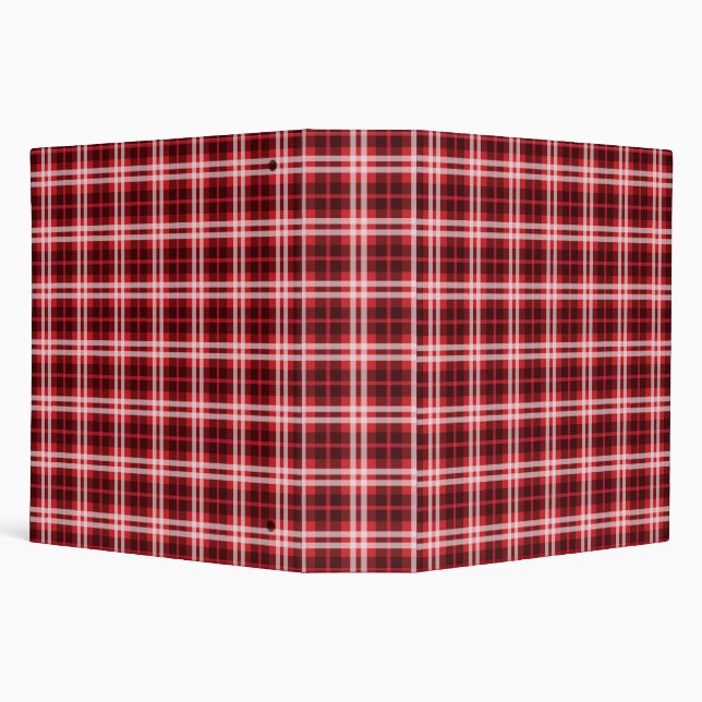 Tartan Pattern Fabric Avery Signature 1.5" Binder (Background)