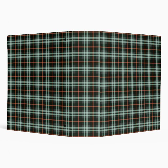 Tartan Pattern Fabric Avery Signature 1.5" Binder (Background)