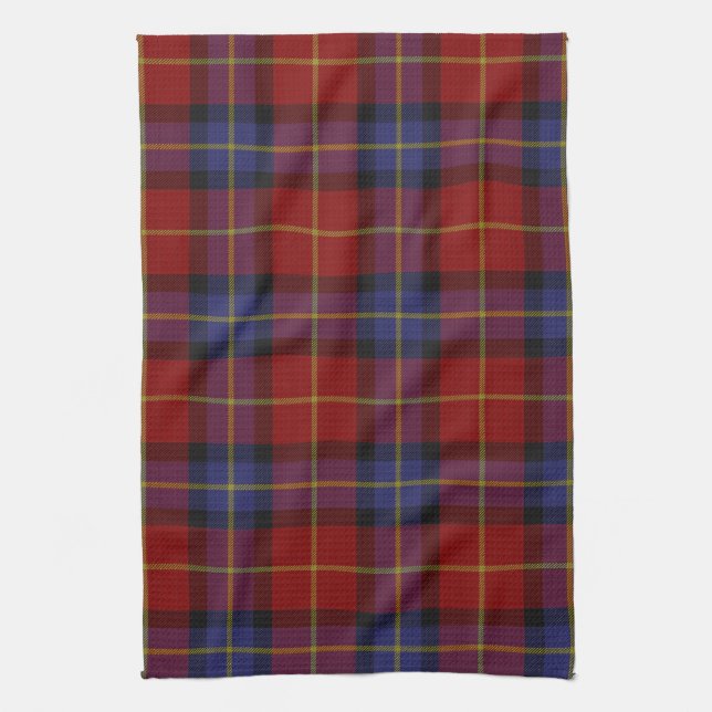 Tartan pattern kitchen towel (Vertical)