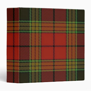 Tartan Plaid Avery Binder