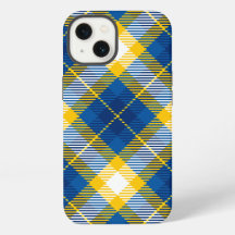 Tartan Plaid Blue Yellow