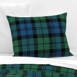 Tartan Plaid Clan Campbell Green Blue Black Check Accent Pillow<br><div class="desc">Add a classic and traditional touch to your great latest decor with this plaid Clan Campbell tartan green black blue check Accent pillow. Makes a great housewarming gift or as a treat to yourself. Match it with your latest decor while maintaining a great family tradition. Combine your new Accent pillow...</div>