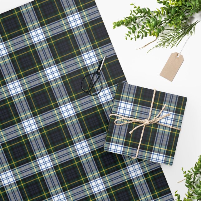 Tartan Plaid Clan Gordon Scottish Pattern Wrapping Paper (Clan Gordon Tartan Plaid Rustic  Elegant Wrapping Paper)