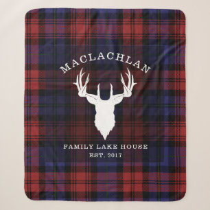 Tartan Plaid Clan MacLachlan Family Lake House