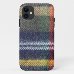 Tartan Plaid Cloth Fabric Pattern iPhone 11 Case