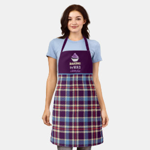 Tartan Plaid Cupcake Apron