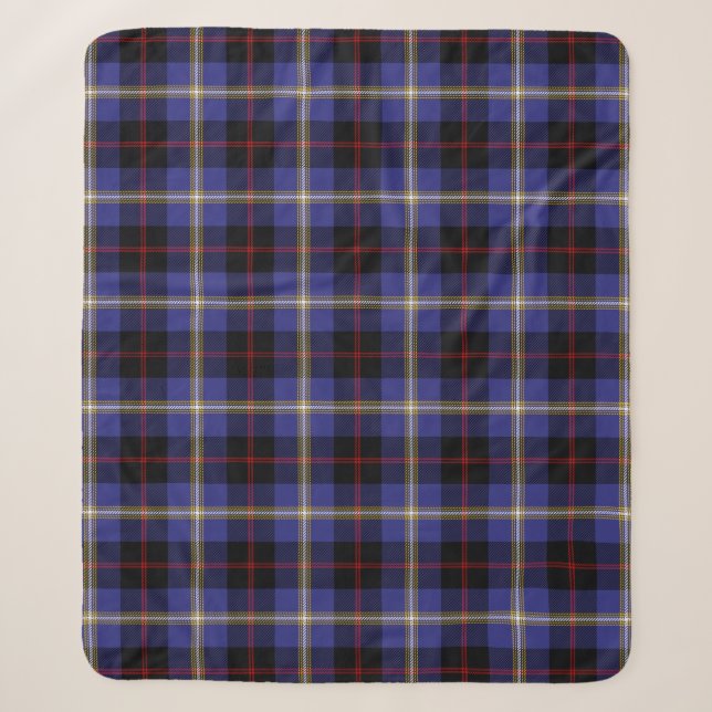 Tartan Plaid de Clan Hill en Écosse (Devant)