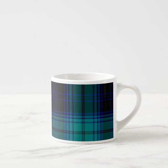 Tartan Plaid Espresso Cup (Right)
