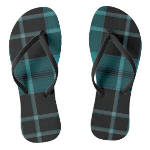 Tartan Plaid Flip Flops