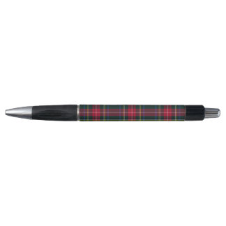 Tartan Plaid Green Red Pattern Pen