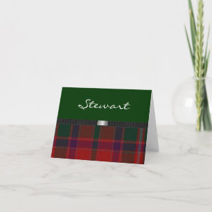 Tartan Plaid Note card
