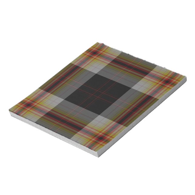 Tartan Plaid Notepad (Rotated)
