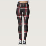 Tartan Plaid Pattern Red Black White Striped Leggings<br><div class="desc">Tartan Plaid Pattern Red Black White Striped Leggings
// Looking for matching items? Other stationery from the set available in the ‘collections’ section of my store.
// Need help customizing your design? Got other ideas? Feel free to contact me (Zoe) directly via the contact button below.</div>