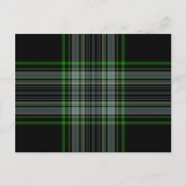 Tartan Plaid Postcard (Front)