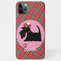 Tartan Plaid Scottie Dog Cute Dog Personalized