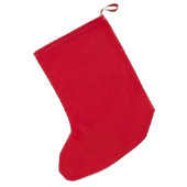 Tartan Plaid Small Christmas Stocking (Back (Hanging))