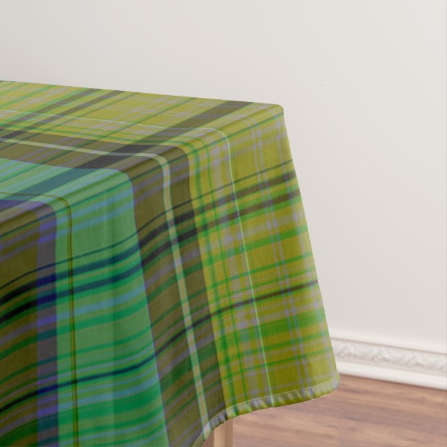 Tartan Plaid Tablecloth (In Situ)