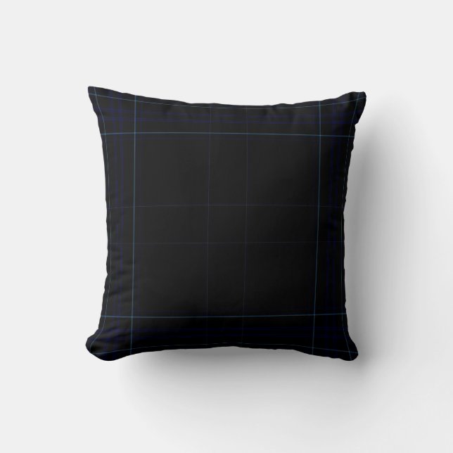 Tartan Plaid Throw Pillow (Front)