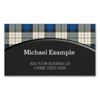 Tartan plaids pattern - traditional blue beige
