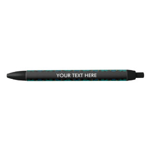 Tartan plaids pattern - traditional blue green black ink pen