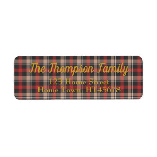 Tartan Return Address