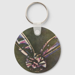 Tartan Ribbon, the first colour photograph Keychain