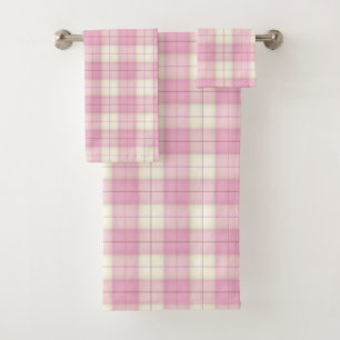 Tartan rose Fille