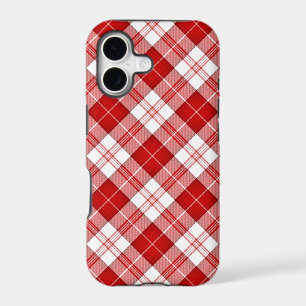 tartan rouge et blanc Menzies