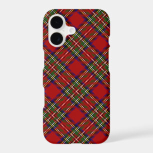 Tartan Royal Stewart Plaid Motif Écossais