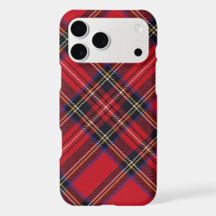 tartan Royal Stewart rouge carreaux noir