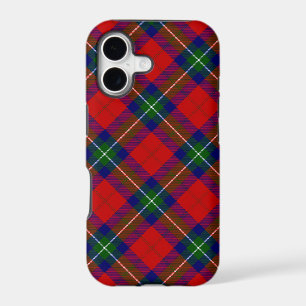 tartan Ruthven rouge vert bleu carreaux