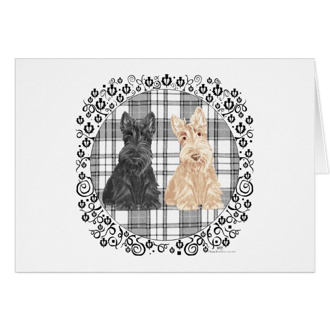 Tartan Scotties (Devant horizontal)