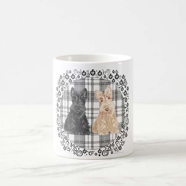 Tartan Scotties Coffee Mug (Center)