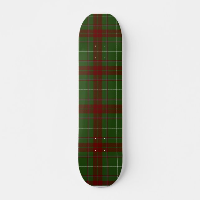 Tartan Skateboard (Front)