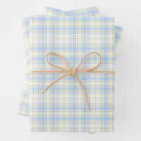 Tartan -Sky Blue-Sage Green-Extra Light Ivory
